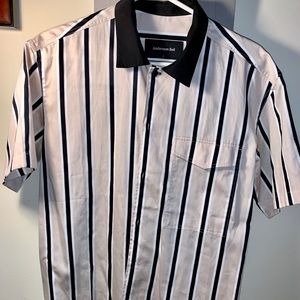 Andersson Bell Black and White striped shirt